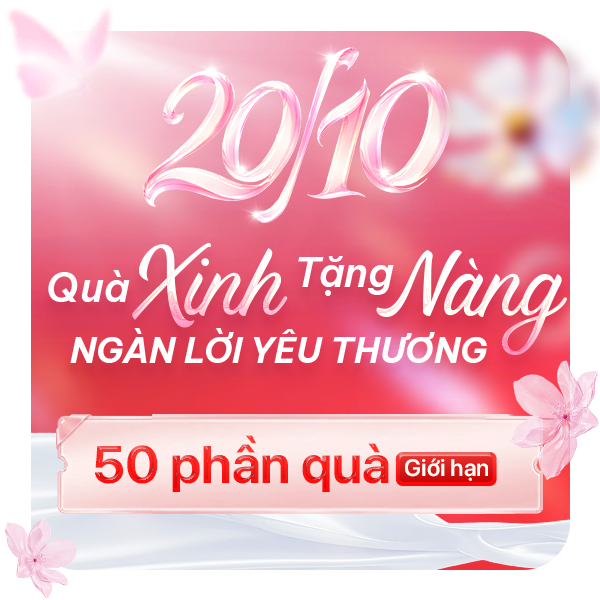 Ưu đãi 20/10 - Mua iPhone, Apple Watch, AirPods nhận quà xinh