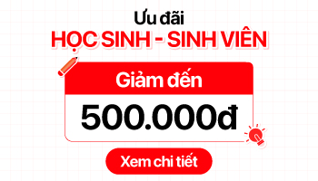 Ưu đãi Học Sinh - Sinh Viên