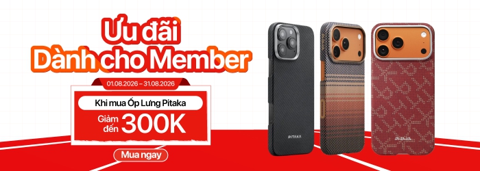 Ưu đãi member ốp lưng pitaka giảm đến 300K